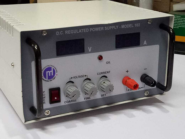 D.C REGULATED POWER SUPPLY MODEL-1